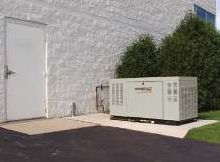 Generac Quiet Source Generator on location